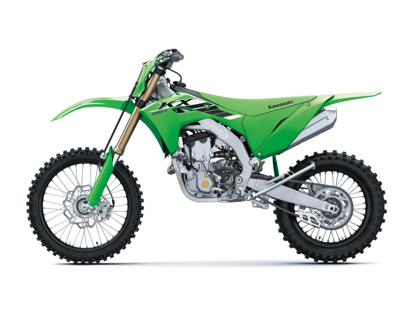 Мотоцикл KAWASAKI KX 250 X (Lime Green) 2025
